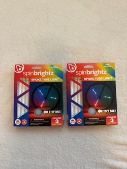 Spin Brightz Spoke Tube Lights – 2 Packs