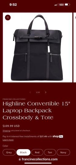 Highline Tote / Backpack Francine Collection