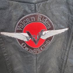 Vulcan Owners Club Leather Vest