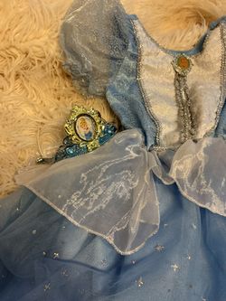 Disney Store Cinderella Gown And Tiara