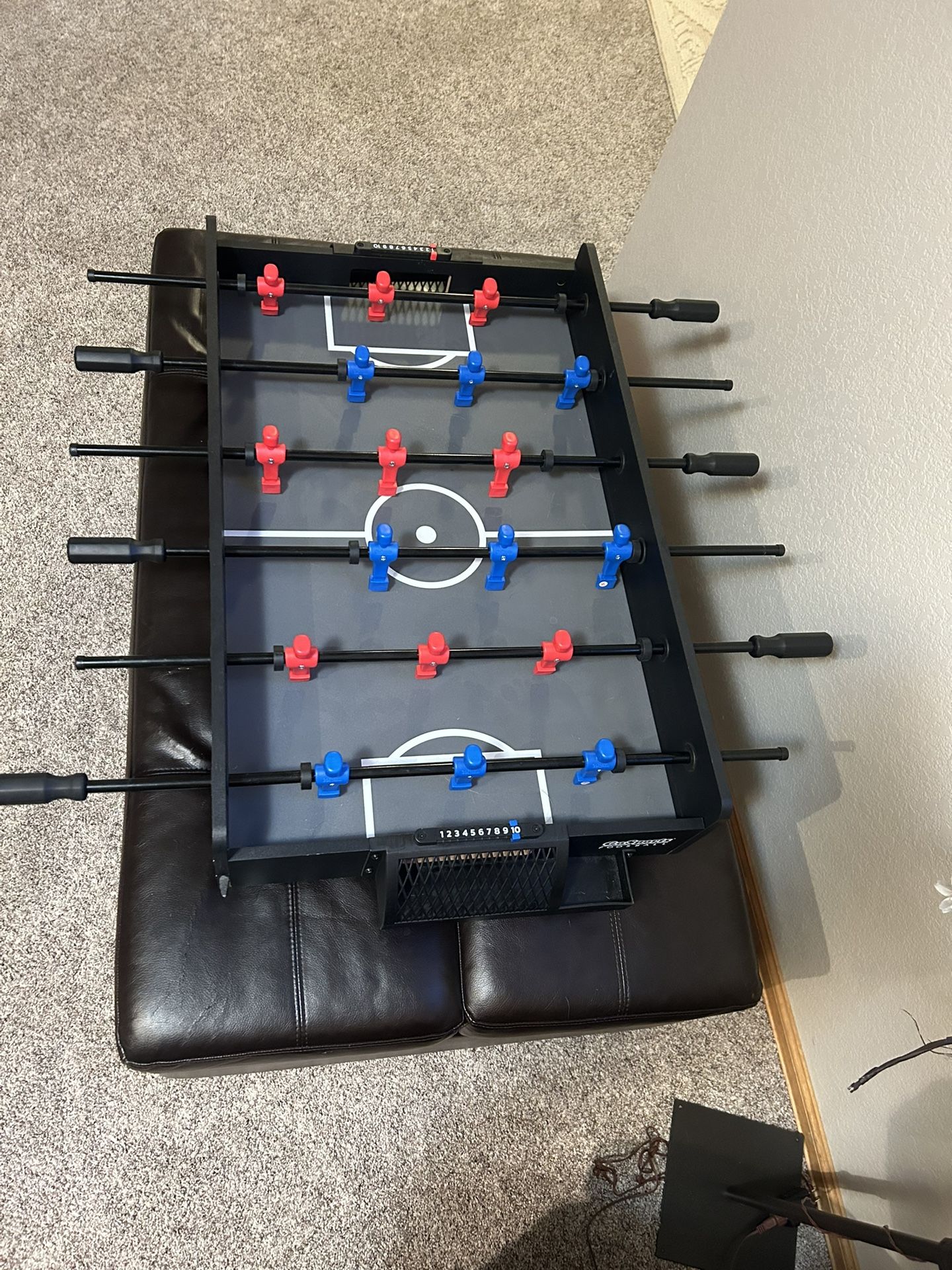 Like new table top foosball table