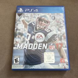 Madden NFL 17 (PlayStation 4 PS4)