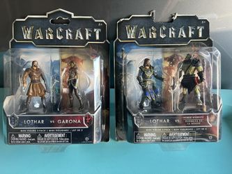 War Craft Figures (2 Pack Deal For Only $10)
