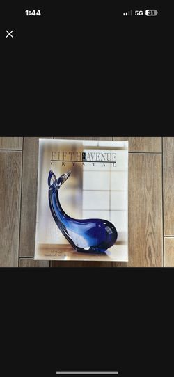 Fifth Ave Original Hand Crafted Crystal Dolphin