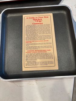 Kitchen Fair Cast Aluminum Nonstick Square Pan