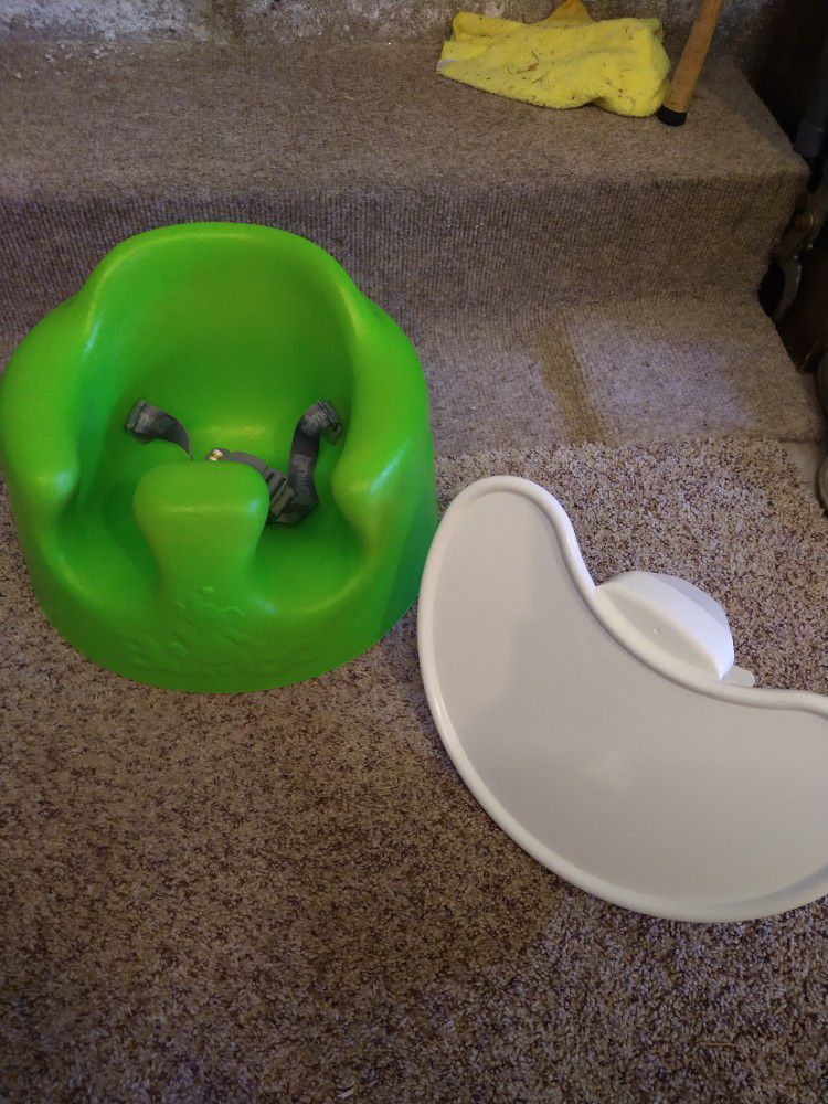Baby Seat With Tray And Buckles