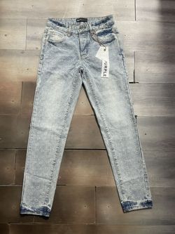 Purple Brand Distressed Jeans –  Designer Denim (Size 30, Brand New)