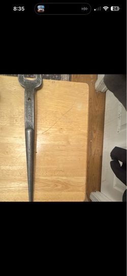Large Spud Wrench Open End