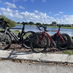 Combo 2 Bike Twins Kestrel Road And Triathlon Bike 