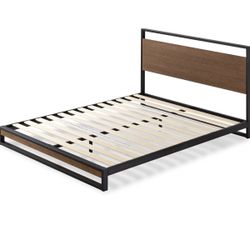 Black Queen Bed Frame - NEW, IN BOX