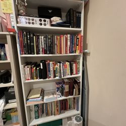 Ikea Book Case. White And Sturdy