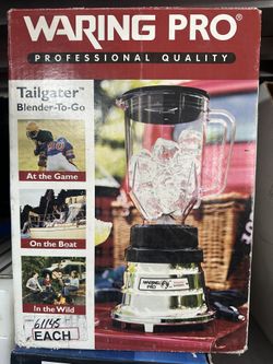 Waring Pro 12v Camping/tailgating Blender