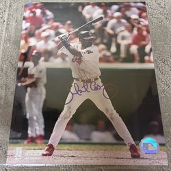 Jolbert Cabrera Cleveland Indians Autographed 8x10 Photo With COA