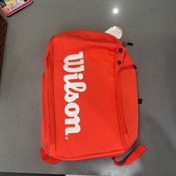 WILSON Tour Backpack Red/White
