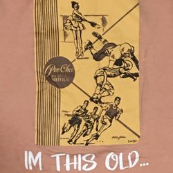 Rare Dope Era Shirt Men’s Size Medium “I’m This Old” Pee-Chee Folder Design