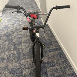 Stolen Overload Fiction Stroke 2 BMX Freestyle Bike Black and red