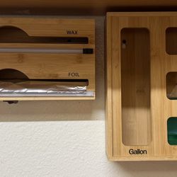 Organizador De Ziploc Y Para Aluminio Y Wax 