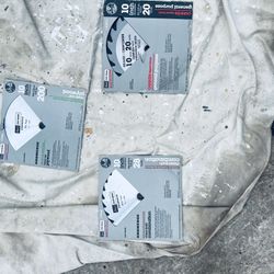 3 NEW SEARS CRAFTSMAN KROMEDGE 10” SAW BLADES