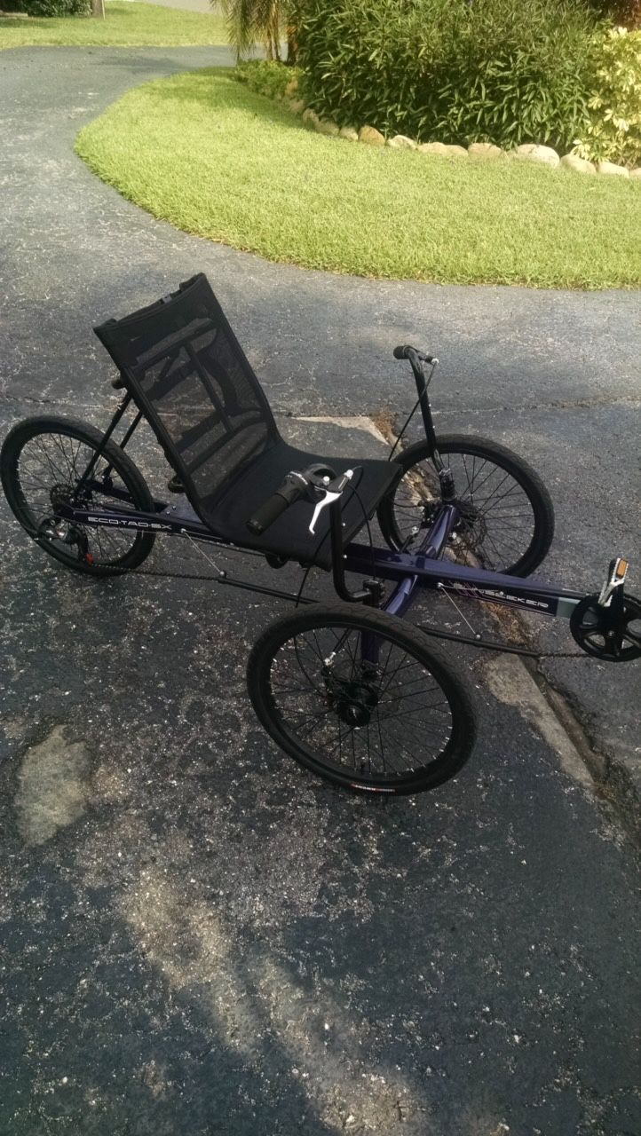 Eco-Tad SX Sun seeker Recumbent Bike