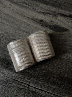 Makerstep 1000 Wooden Toothpicks Ornate Handle in Toothpicks Holder Container 2 Packs of 500, Good for Party, Cleaning Teeth, Appetizer.