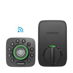 Ultraloq U-Bolt Pro Z-Wave Deadbolt - Black Locker 