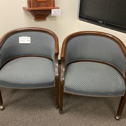Bucket client chairs 