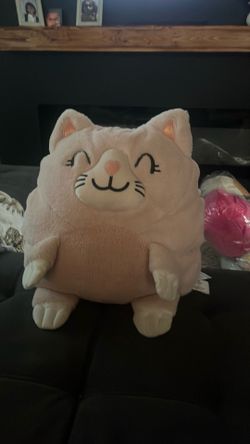 Animal adventures, soft, plush pink cat