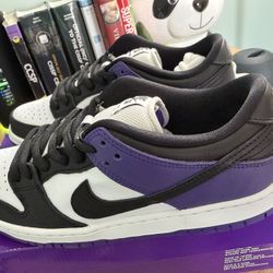 Nike SB Dunk court purple new size 8.5M