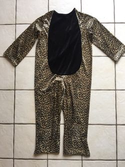 Leopard Halloween Costume - size 4-6