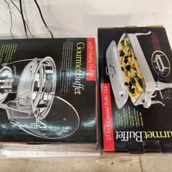 Set Of Brand New Stainless Serving Dishes