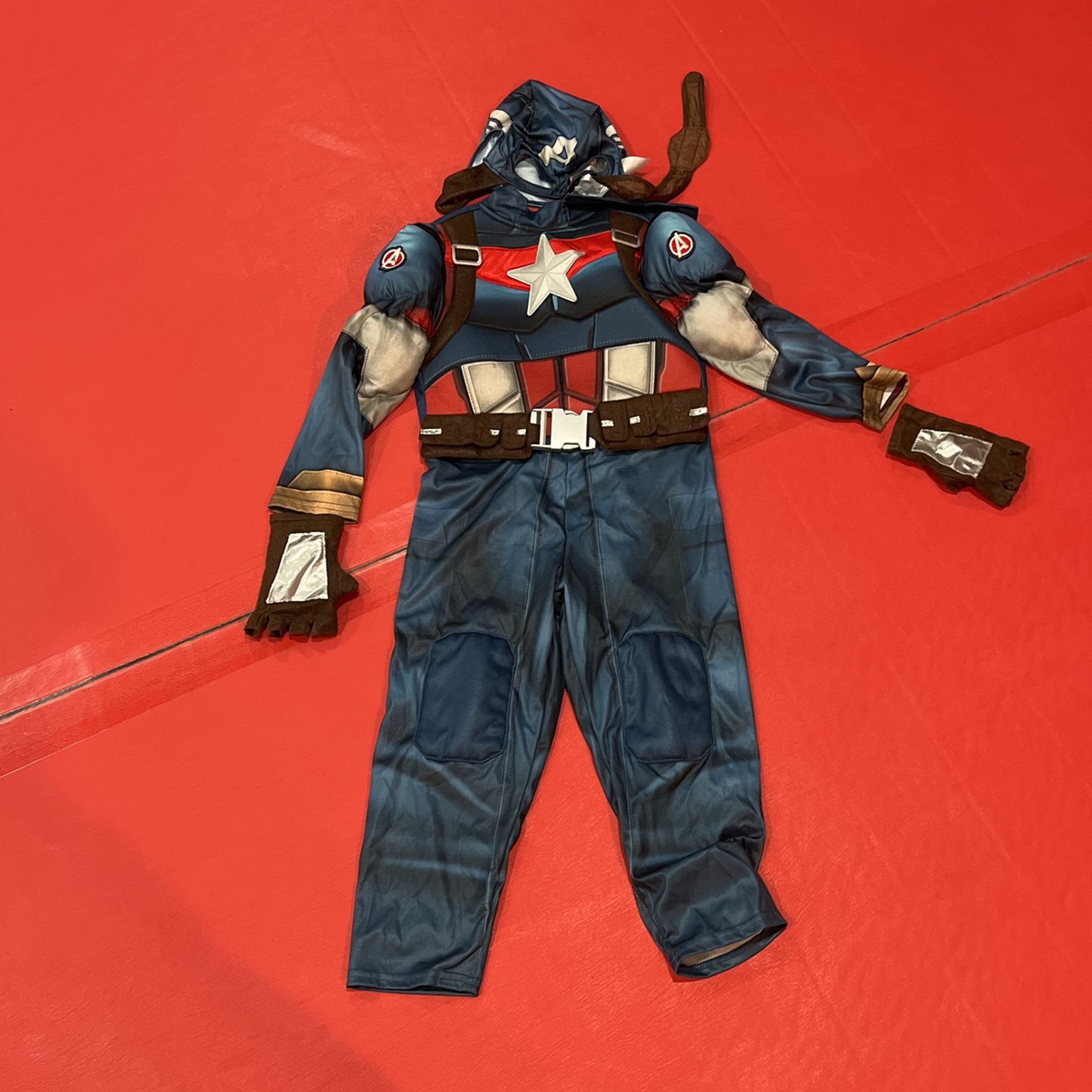 Kids captain america halloween costume