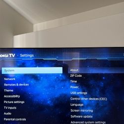 Element 65” Roku Smart TV