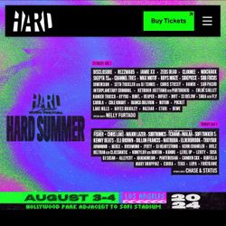 Hard Summer Tickets(2) Saturday Only