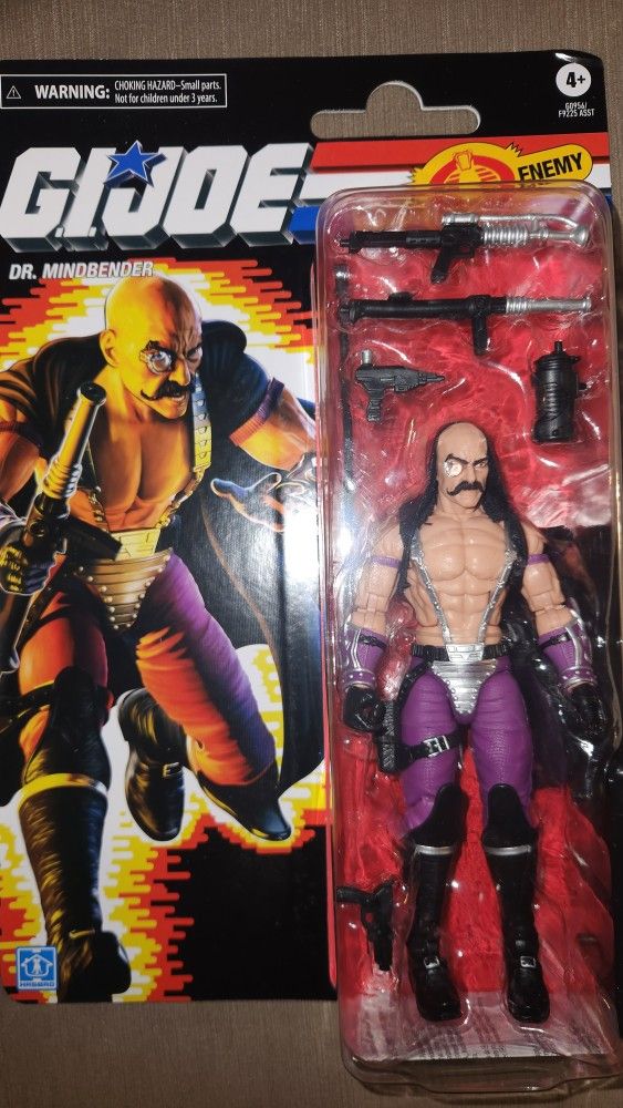 GI Joe Classified Cobra Retro Collection Dr Mindbender