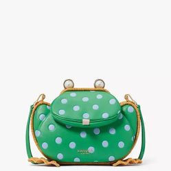 Polkadot Frog Purse