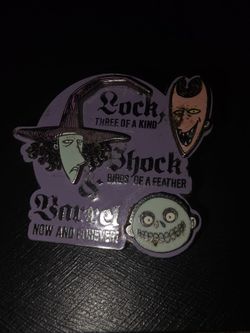 Disney NBC Nightmare Christmas Pin 00061 production Sample AP Artist Proof