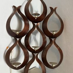 Decorative Metal Wall Candle Holder 