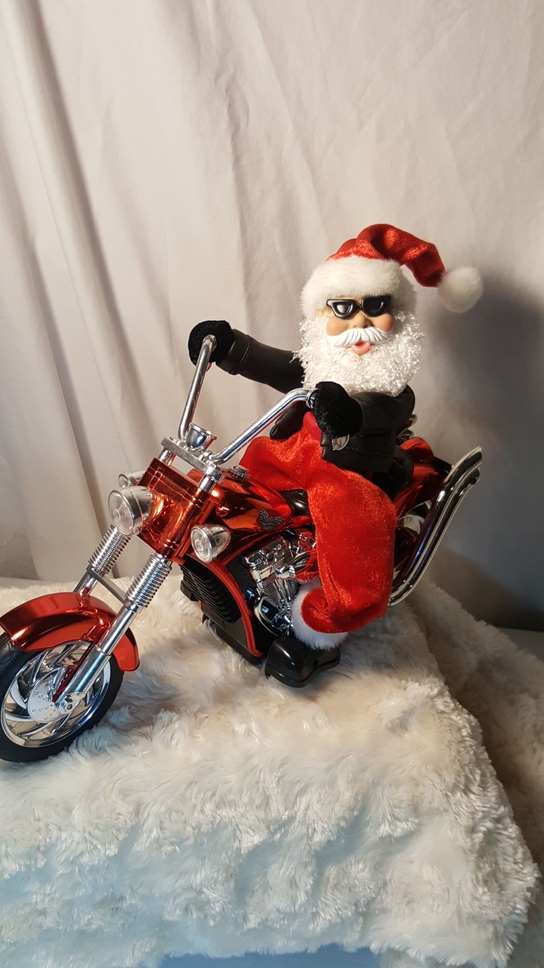 Santa on his Harley