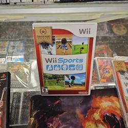 Nintendo Selects Wii Sports CIB with Manual Adult Owned Tested 