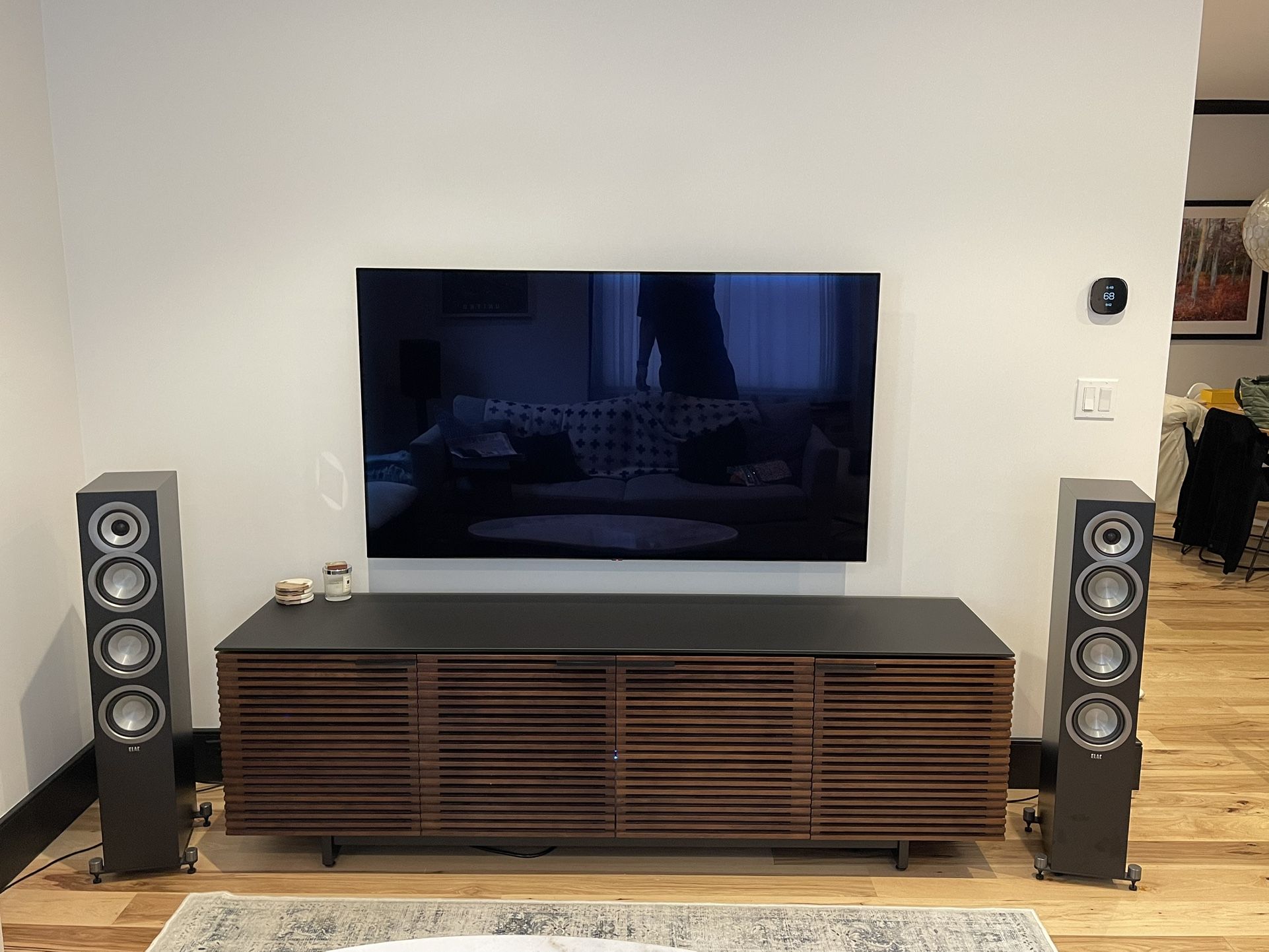 Home Theater 5.1 Receiver and Speakers, Denon, ELAC, SVS