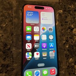 Like New Unlocked Apple 🍎 iPhone 15 Pro (Black) 256GB