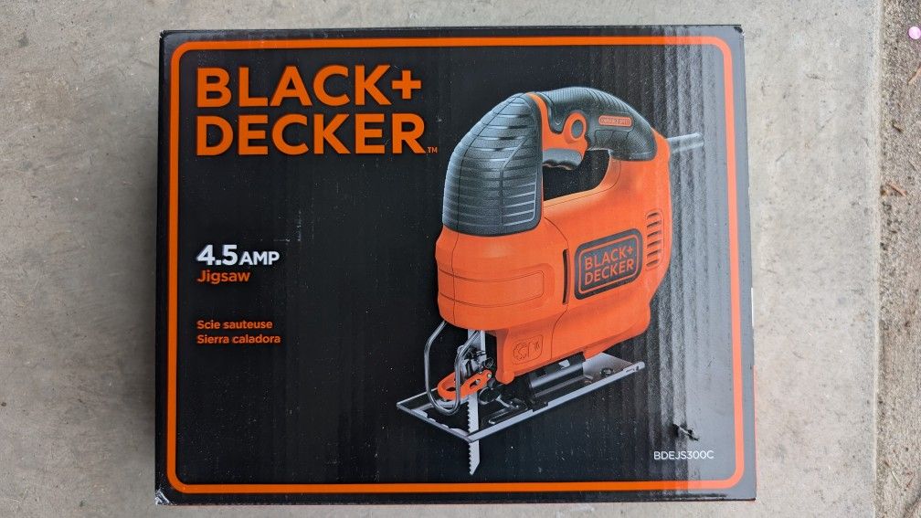 Black Decker Jigsaw