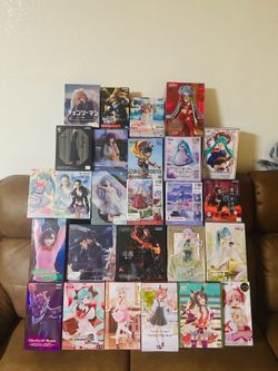 Brand New Japanese Anime Figures