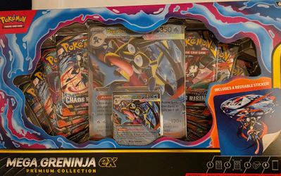 Pokémon TCG Mega Greninja EX Premium Collection (Sealed)