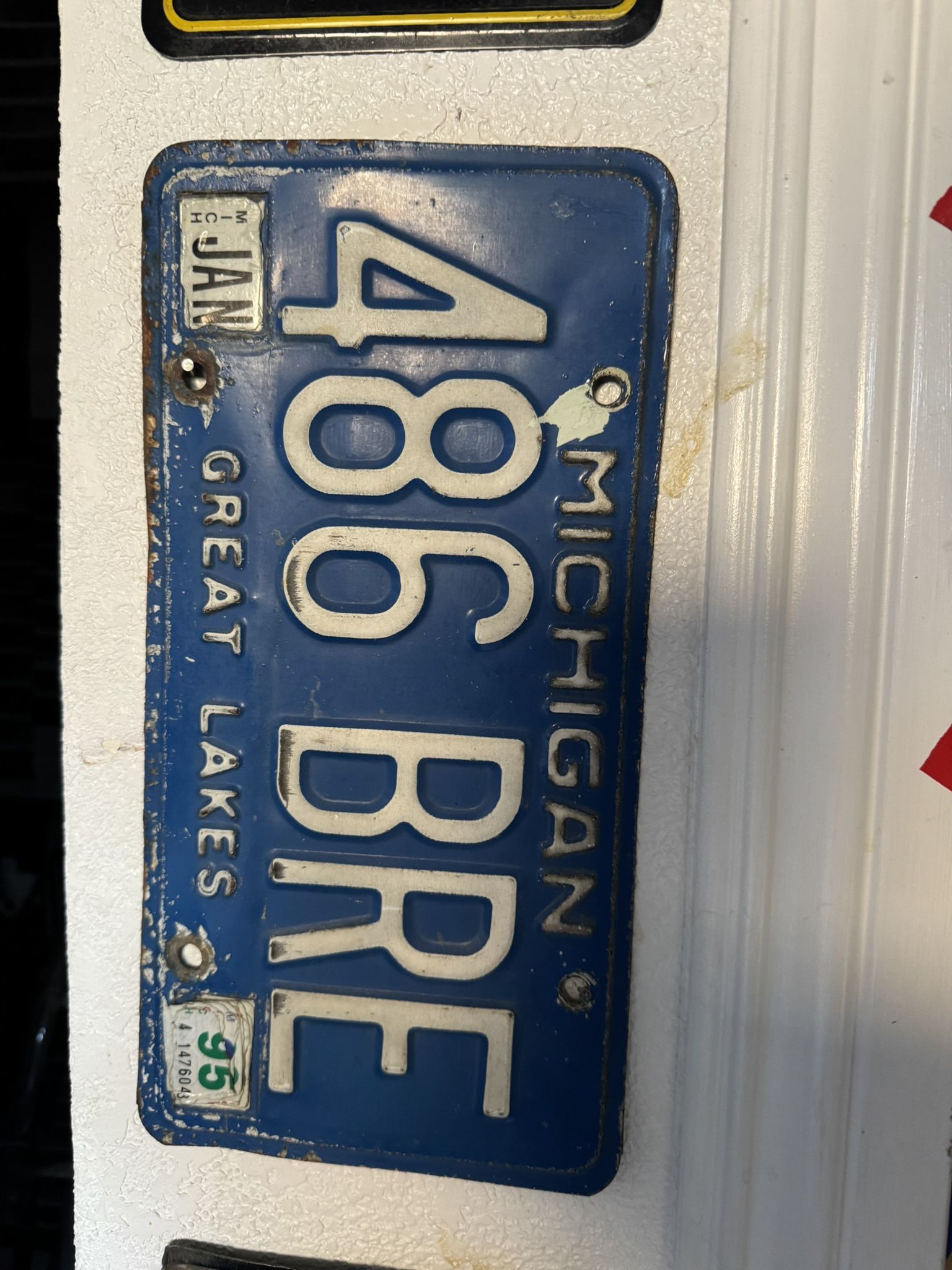 Vintage Antique License Plates