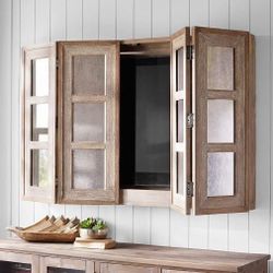 Pottery Barn Mirrored TV Cabinet Sold Out At Pottery Barn!