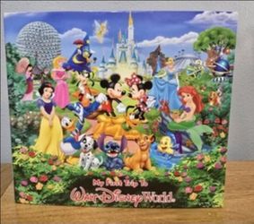 My First Trip To Walt Disney World Photo and Scrap Book Album
