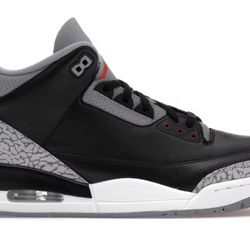 Nike Air Jordan 3 Black Cement Size 11, 13 Men