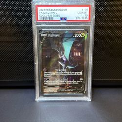 PSA 10 Pokemon Noivern V Evolving Skies FA
