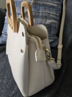 Handbag Shoulder Woman Beige